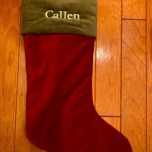 Pottery Barn Christmas Stocking